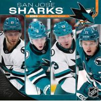 San Jose Sharks 2026 Wall Calendar