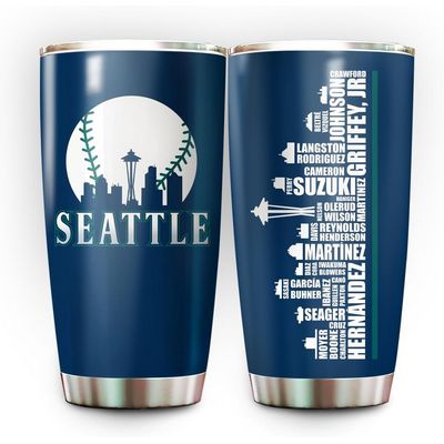 Seattle Mariners Legends Baseball Tumbler
