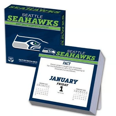 NFL Seattle Seahawks 2027 Desk Calendar