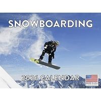 Snowboarding 2026 Wall Calendar