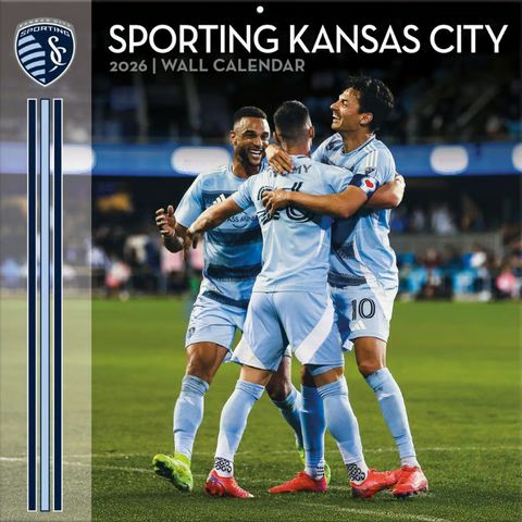 Sporting Kansas City 2026 Wall Calendar