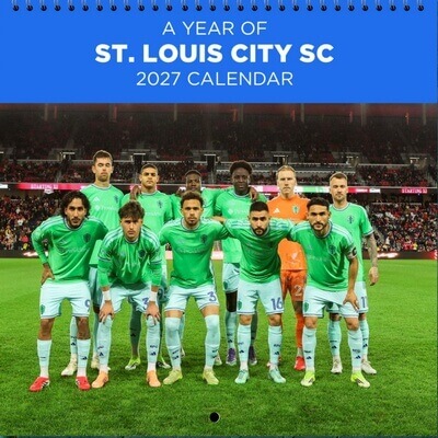 St. Louis City SC 2027 Wall Calendar