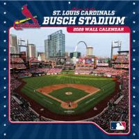 MLB Busch Stadium 2026 Wall Calendar