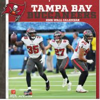 NFL Tampa Bay Buccaneers 2026 Wall Calendar