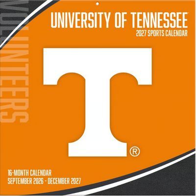 Tennessee Volunteers 2027 Wall Calendar