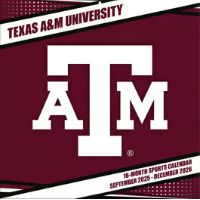 Texas A&M Aggies 2026 Wall Calendar