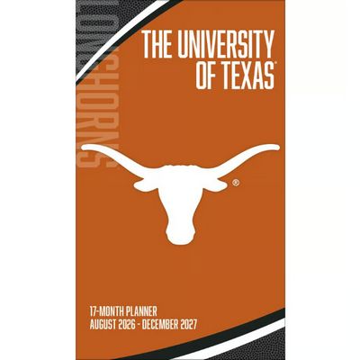 Texas Longhorns 2027 17 Month Pocket Planner