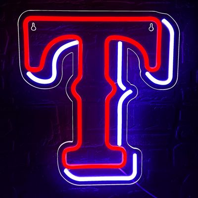 Texas Rangers Neon Sign