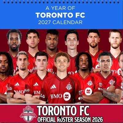 Toronto FC 2027 Wall Calendar