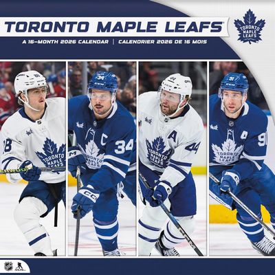 Toronto Maple Leafs 2026 Wall Calendar