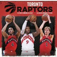 NBA Toronto Raptors 2026 Wall Calendar