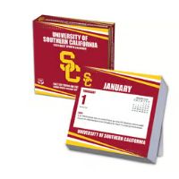 USC Trojans 2026 Desk Calendar
