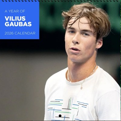 Vilius Gaubas 2026 Wall Calendar