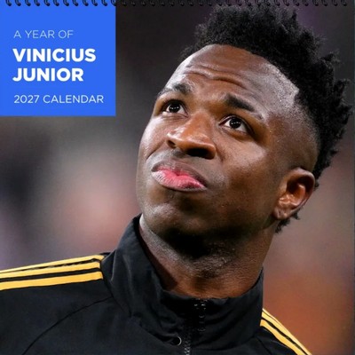 Vinicius Junior 2027 Wall Calendar