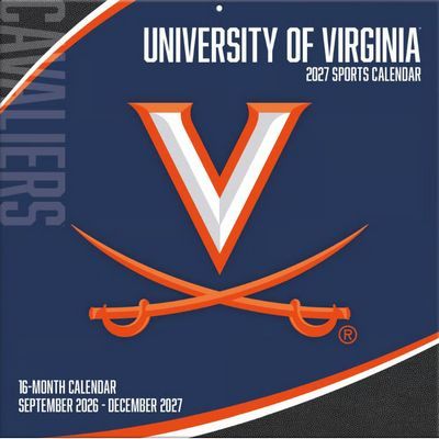 Virginia Cavaliers 2027 Wall Calendar