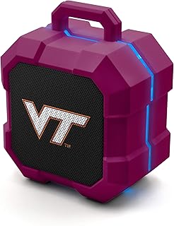 Virginia Tech Hokies Bluetooth LED Speaker