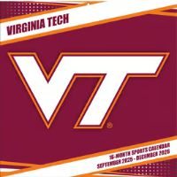 Virginia Tech Hokies 2026 Wall Calendar