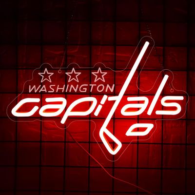 Washington Capitals Neon Sign
