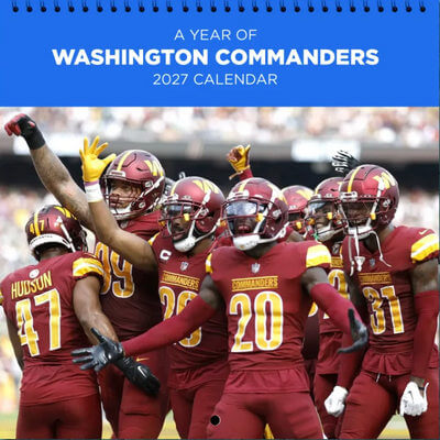 Washington Commanders 2027 Calendar