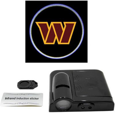 Washington Commanders LED Car Door Light - Officially Licensed NFL Wireless Projector