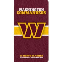 NFL Washington Commanders 17 Month 2026 Pocket Planner