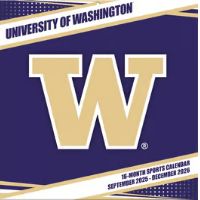 Washington Huskies 2026 Wall Calendar