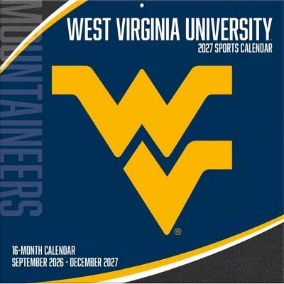 West Virginia Mountaineers 2027 Wall Calendar