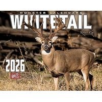 2026 Monster Whitetail Deer Wall Calendar