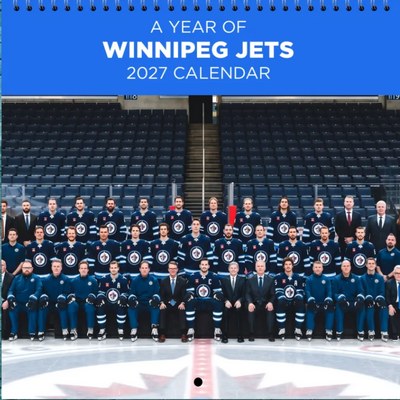 Winnipeg Jets 2027 Wall Calendar