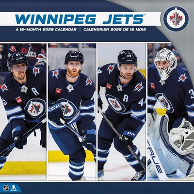 Winnipeg Jets 2026 Wall Calendar (English and French Edition)