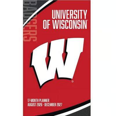 Wisconsin Badgers 2027 17 Month Pocket Planner