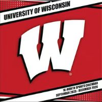 Wisconsin Badgers 2026 Wall Calendar
