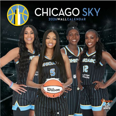 Chicago Sky 2026 Wall Calendar