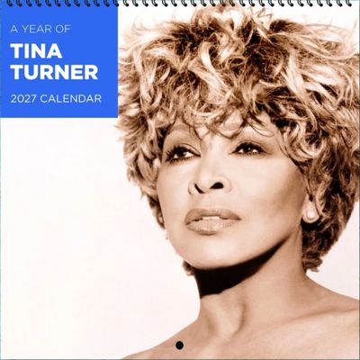 Tina Turner 2027 Wall Calendar